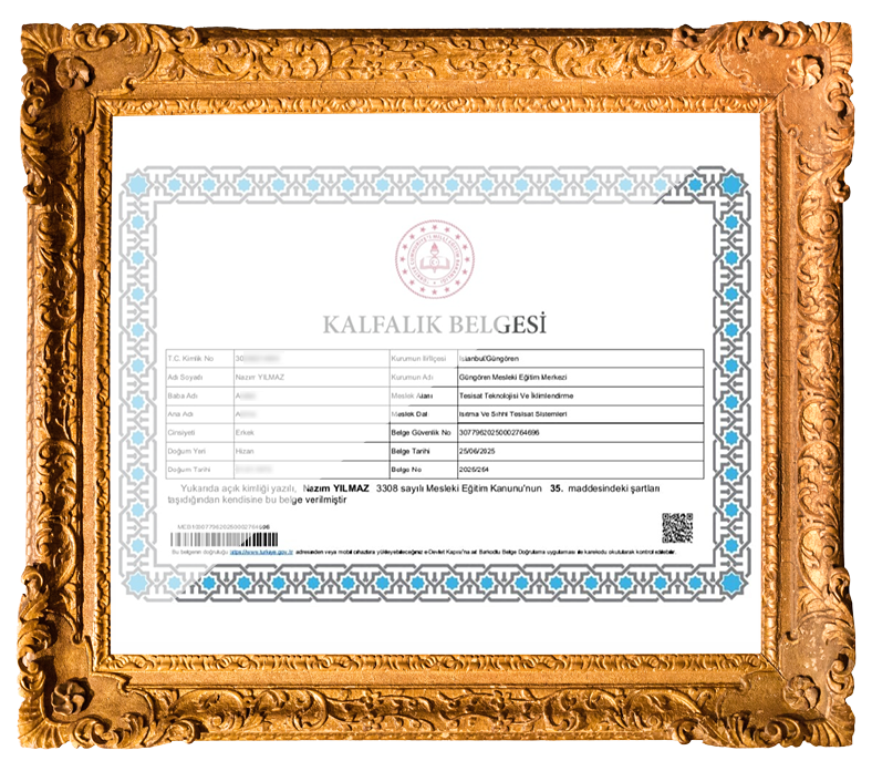 ÜRÜN ve KALİTE BELGELERİMİZ