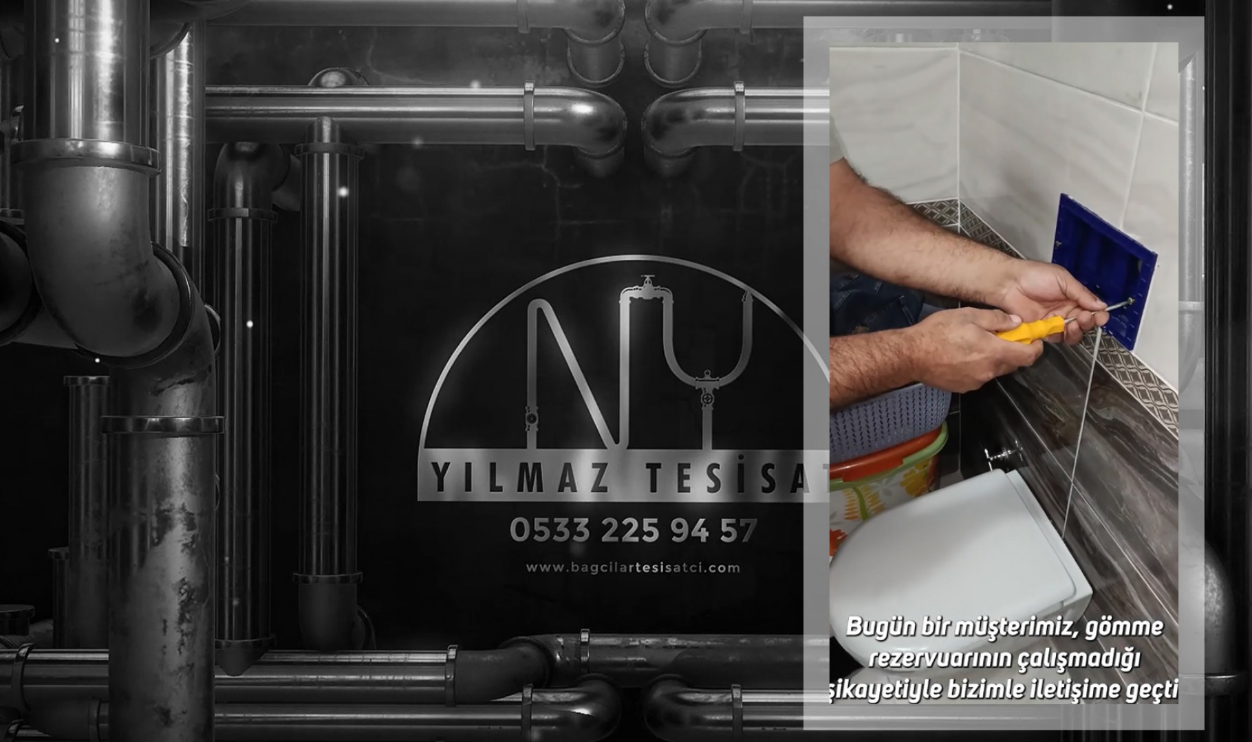 Banyoda Gömme Rezervuar Değişimi – Bağcılar’da Temiz ve Garantili Çözüm | Yılmaz Tesisat