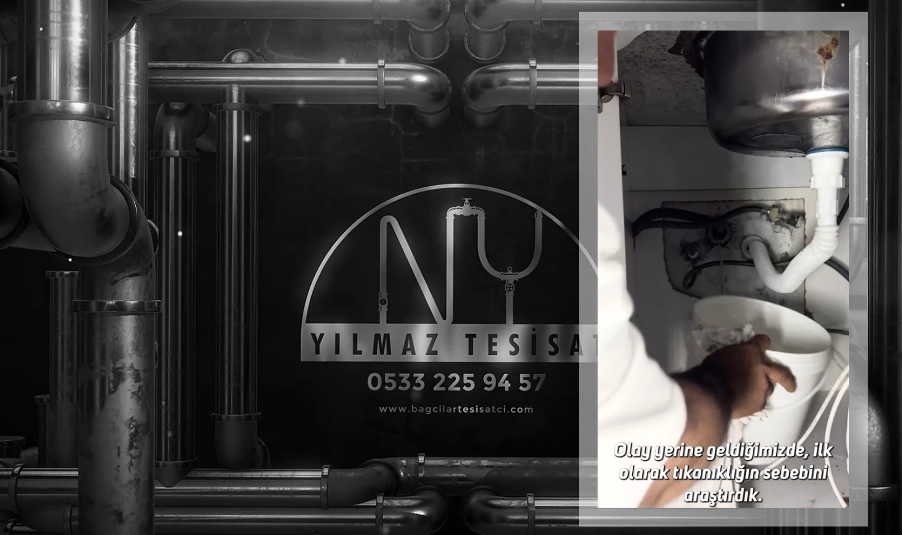 Mutfak Lavabosu Tıkanıklığı Giderildi – Bağcılar’da Tıkanıklık Açma Makinesiyle Profesyonel Müdahale | Yılmaz Tesisat