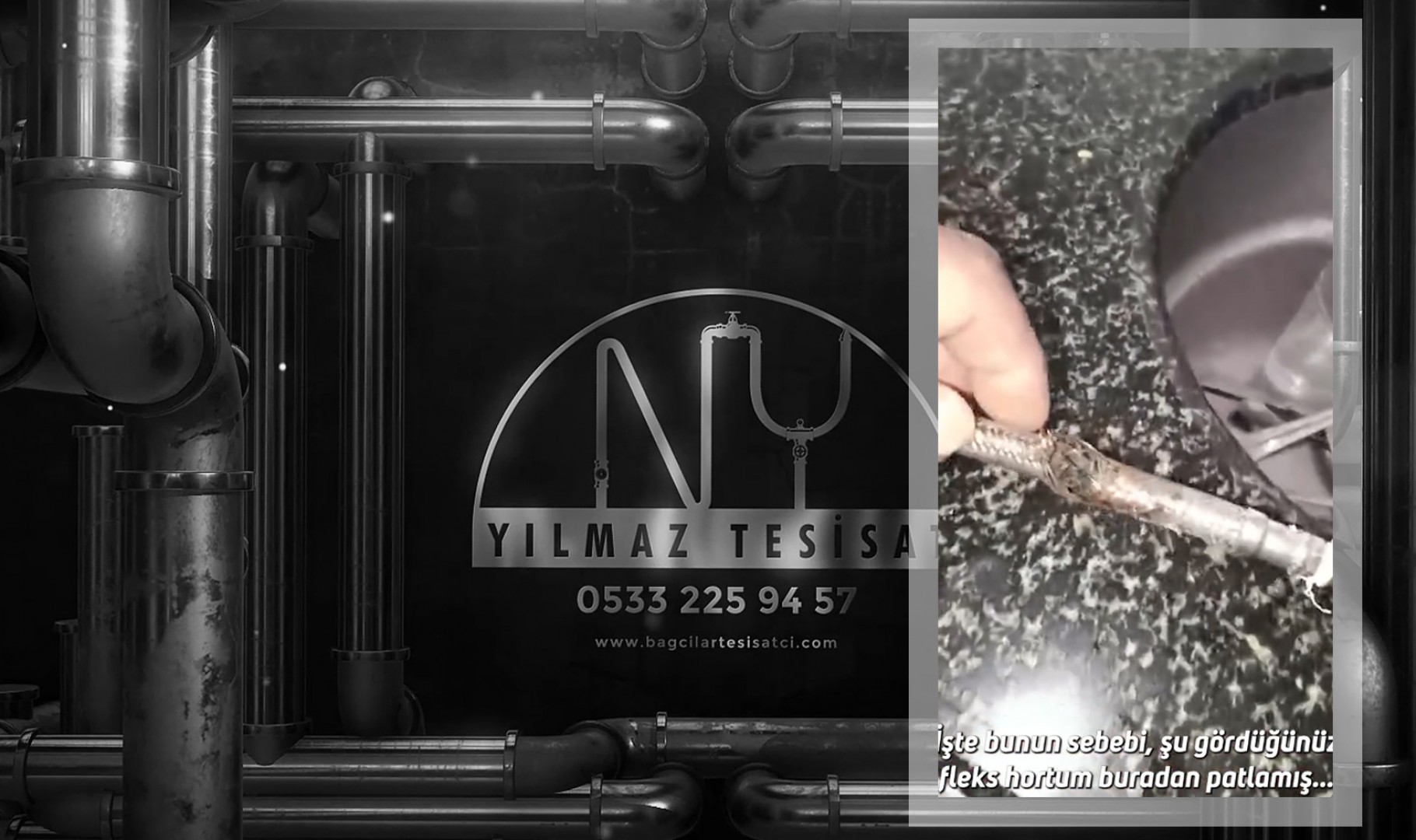 Evi Su Bastı! Tüm Bu Hasarın Sebebi Sadece Bir Flex Hortum – Kalitesiz Malzemenin Bedeli | Yılmaz Tesisat