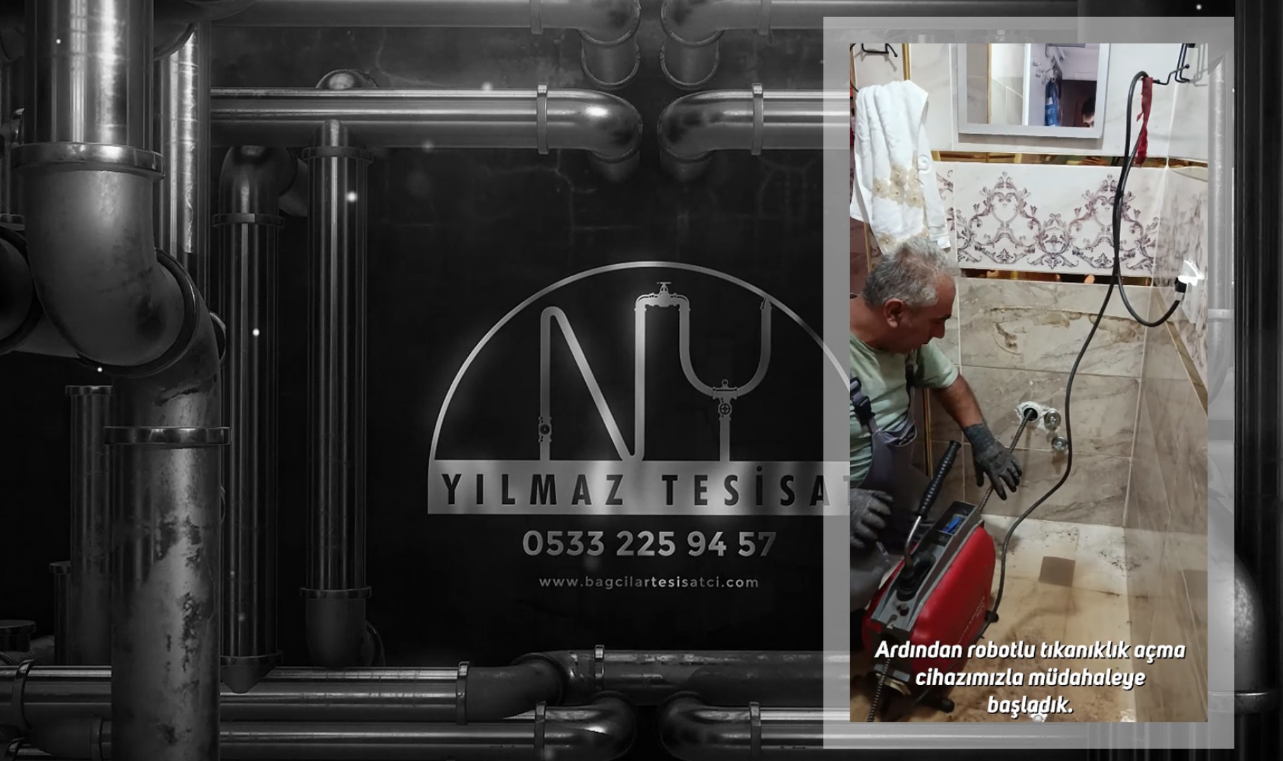 Banyo ve Tuvalet Tıkanıklığı Açma – Bağcılar’da Robotlu ve Garantili Çözüm | Yılmaz Tesisat