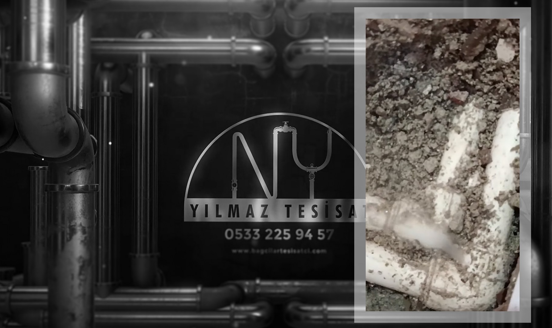 Su Kaçağı Tespiti ve Onarımı – Binanın Dış Duvarına Yansıyan Gizli Kaçak Nokta Atışıyla Onarıldı | Yılmaz Tesisat