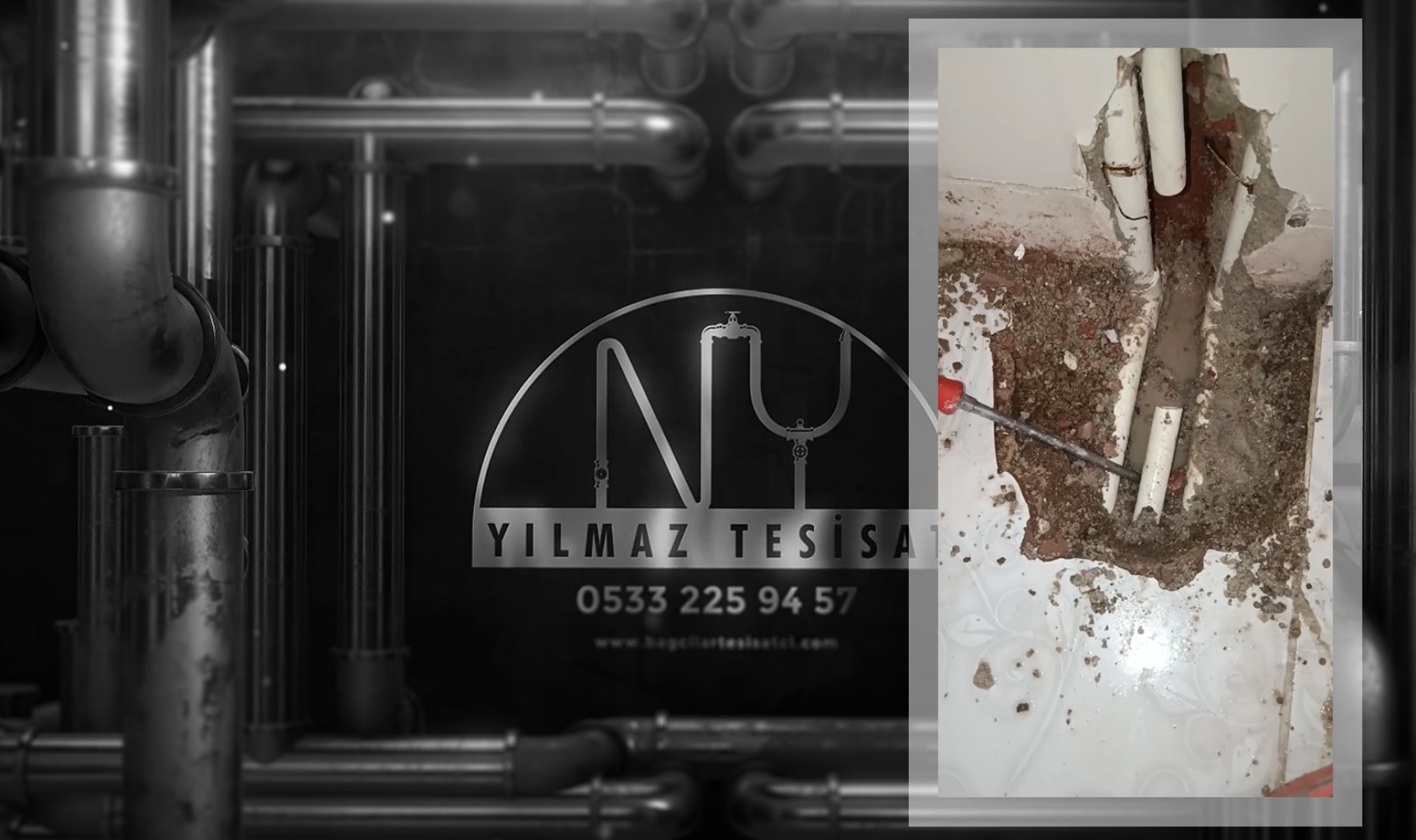 Bina Dışından Akan Su Kaçağı Tespiti ve Profesyonel Tamir Çözümü | Yılmaz Tesisat