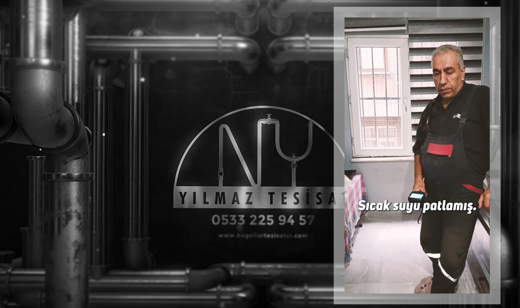 Termal Kamera ile Su Kaçağı Tespiti – Duvar Kırmadan Nokta Atışı Çözüm | Bağcılar Yılmaz Tesisat